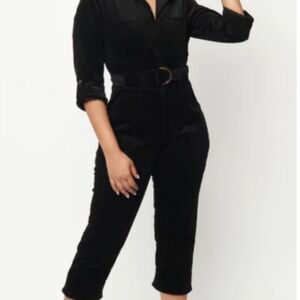 Unique Vintage Corduroy Trixie Jumpsuit XL/14 NWT